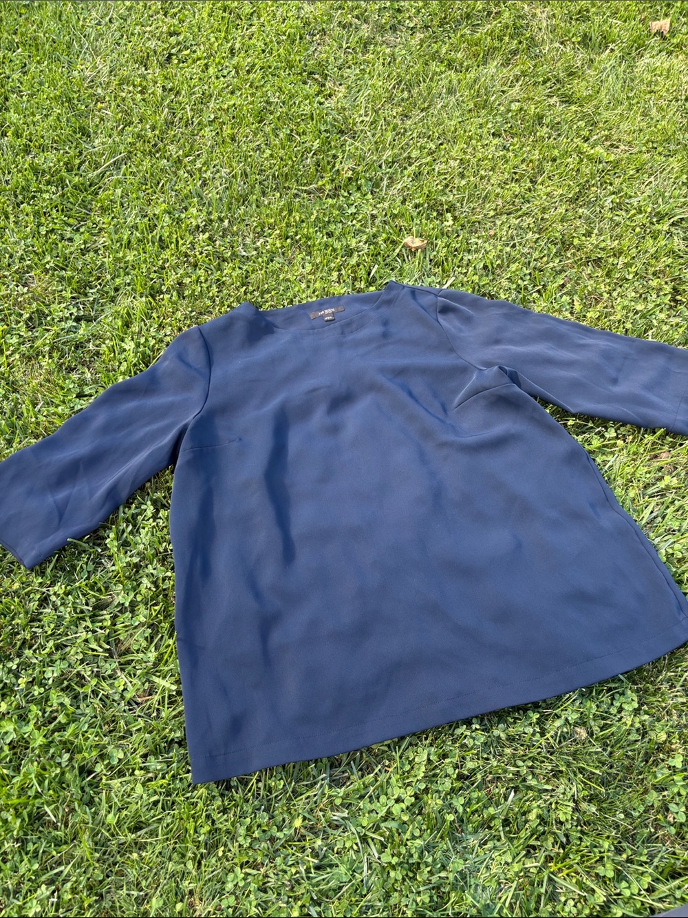 J Jill Navy Blouse